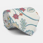 Cravate William Morris - Papier peint de la Chouette et de (Roulé)