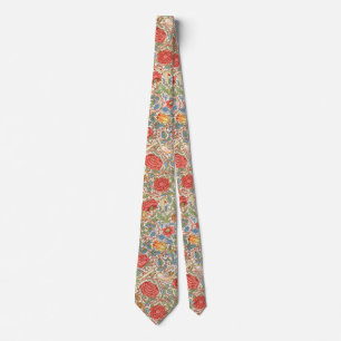 Cravate William Morris "Rose"