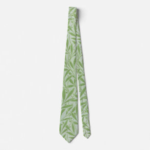 Cravate William Morris Saule Fleur Classique Vert
