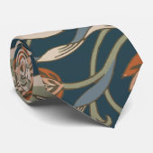 Cravate William Morris Severn Floral Garden Flower Classic (Roulé)