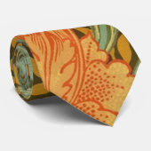 Cravate William Morris Single Stem Pattern (Roulé)