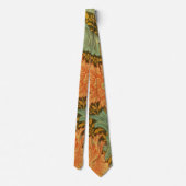 Cravate William Morris Single Stem Pattern (Dos)