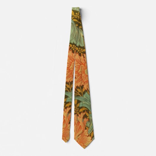Cravate William Morris Single Stem Pattern (Dos)