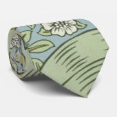 Cravate William Morris Spring Thicket : Floral antique (Roulé)
