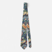 Cravate William Morris Strawberry Thief Art Imprimer Vinta (Devant)