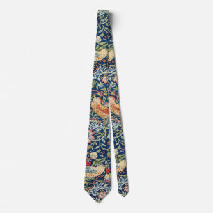 Cravate William Morris Strawberry Thief Art Imprimer Vinta