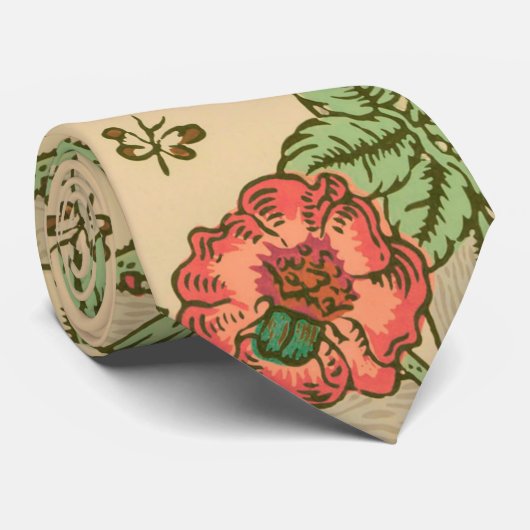 Cravate William Morris Trellis Design classique de papier  (Roulé)