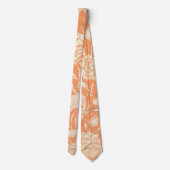 Cravate William Morris Wild Tulip célèbre motif (Dos)
