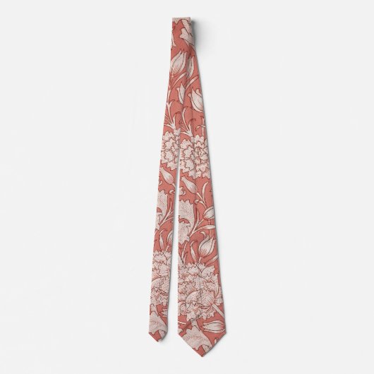 Cravate William Morris Wild Tulip Classique Conception Vic (Dos)