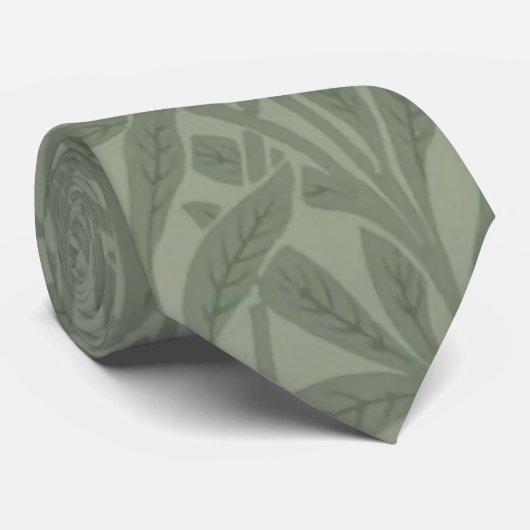 Cravate William Morris Willow Flower Classic (Roulé)