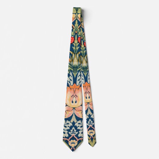 Cravate William Morris's Strawberry Thief (Devant)