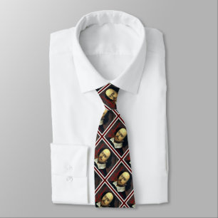 Cravate William Shakespeare Tie (printed front and back)
