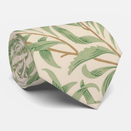Cravate Willow Bough (par William Morris) (Roulé)