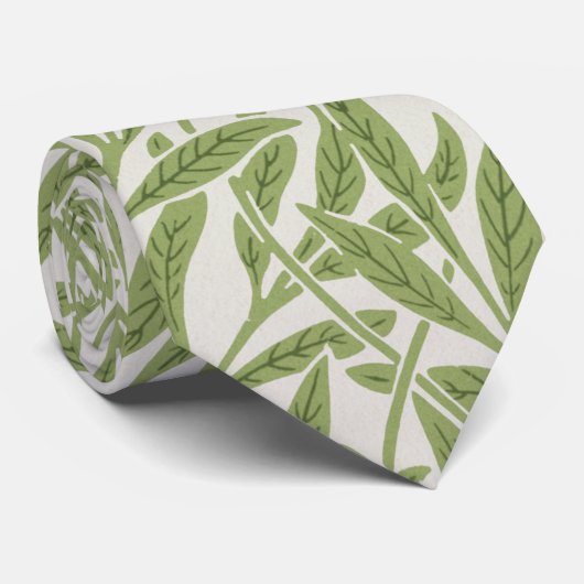Cravate Willow Motif, William Morris (Roulé)