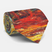 Cravate Willow pleuvoir à Giverny (par Claude Monet) (Roulé)