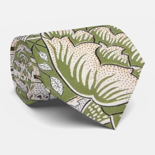 Cravate Windrush Motif (par William Morris) (Roulé)