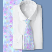Cravate Winter Wonderland Pastel Snowflake