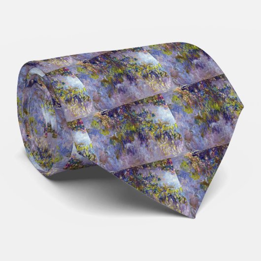 Cravate Wisteria (moitié gauche) par Claude Monet (Roulé)