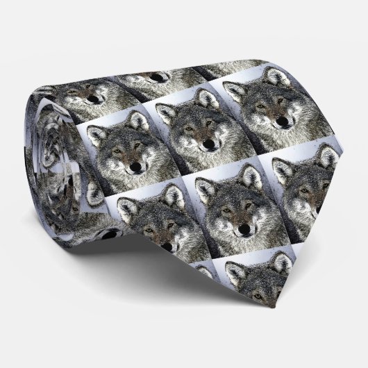 Cravate Wolf Eyes (Roulé)