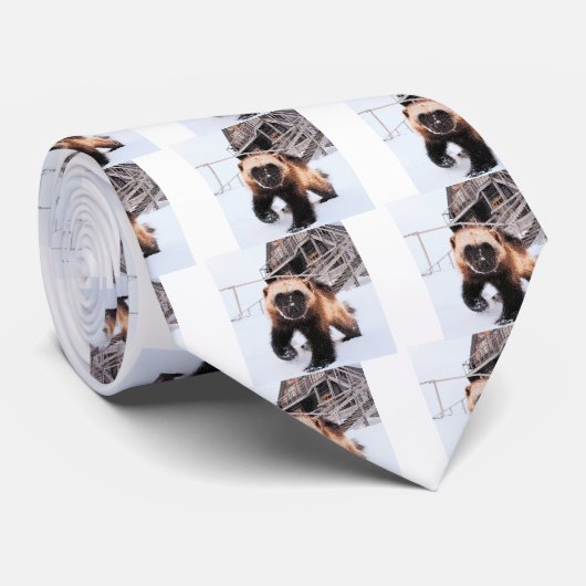 Cravate Wolverine gravé (Roulé)