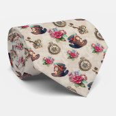 Cravate Wonderland Classic Pattern Necktie Tie (Roulé)