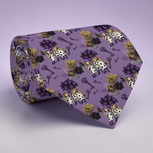 Cravate Wonderland Classic Pattern Necktie Tie