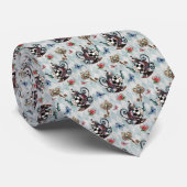 Cravate Wonderland Classic Teapot Pattern Necktie Tie (Roulé)