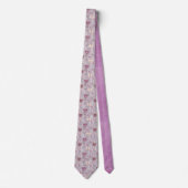 Cravate Wonderland Lilac Classic Pattern Necktie Tie (Devant)
