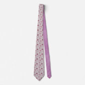 Cravate Wonderland Lilac Classic Pattern Necktie Tie (Devant)