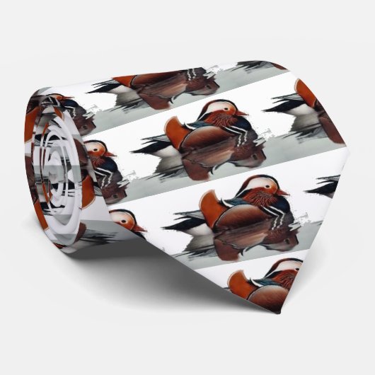 Cravate Wood Duck (Roulé)
