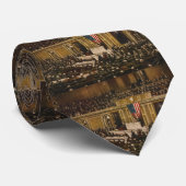 Cravate Woodrow Wilson demandant au congrès de déclarer la (Roulé)