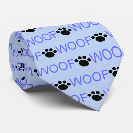 Cravate Woof & Paw (Roulé)
