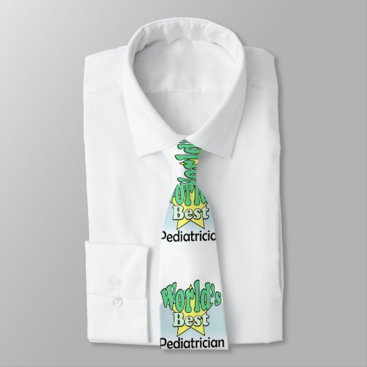 Cravate World's Best Pediatrician (Attaché)