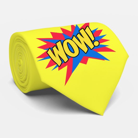 Cravate WOW excitant (Roulé)