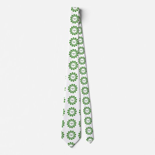 Cravate Wreath de la Saint Patrick Thunder_Cove (Devant)