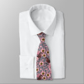 Cravate Wrens en rose (Attaché)