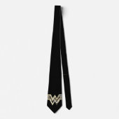 Cravate WW84 | Logo de Golden Wonder Woman (Devant)