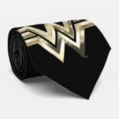 Cravate WW84 | Logo de Golden Wonder Woman (Roulé)