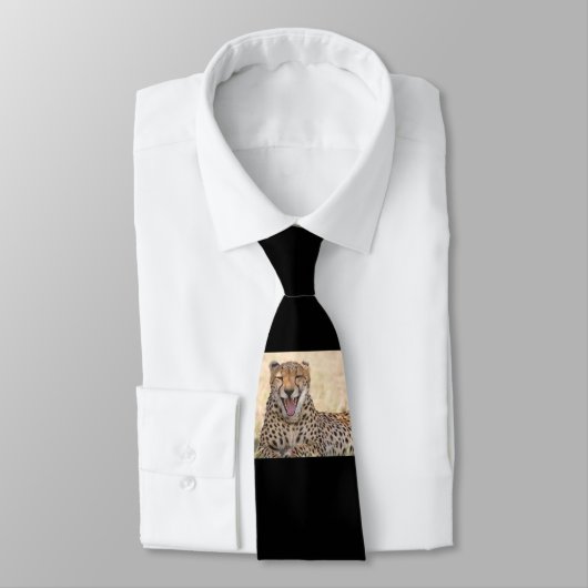 Cravate Yawning Cheetah (Attaché)