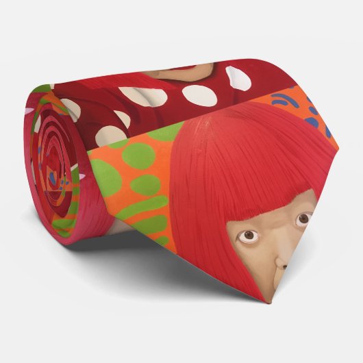 Cravate Yayoi Kusama (Roulé)