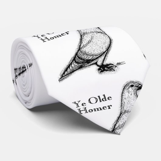 Cravate Ye Olde Homer (Roulé)