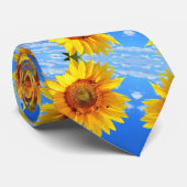 Cravate Yellow Sunflowers Summer Neck Tie (Roulé)
