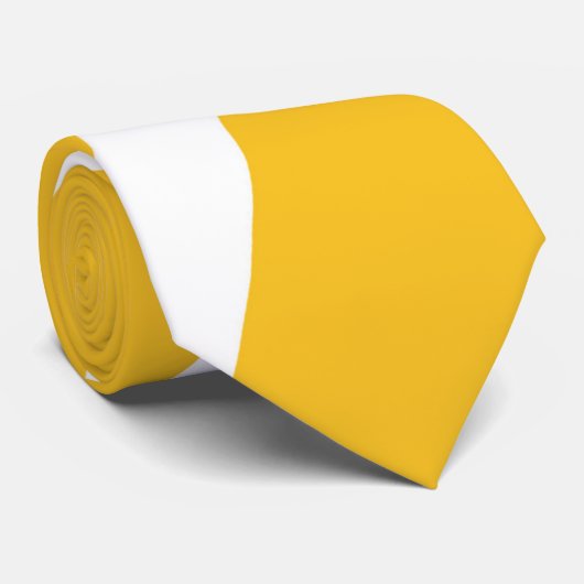 Cravate Yellow & White Sunray Pattern Neck Tie (Roulé)