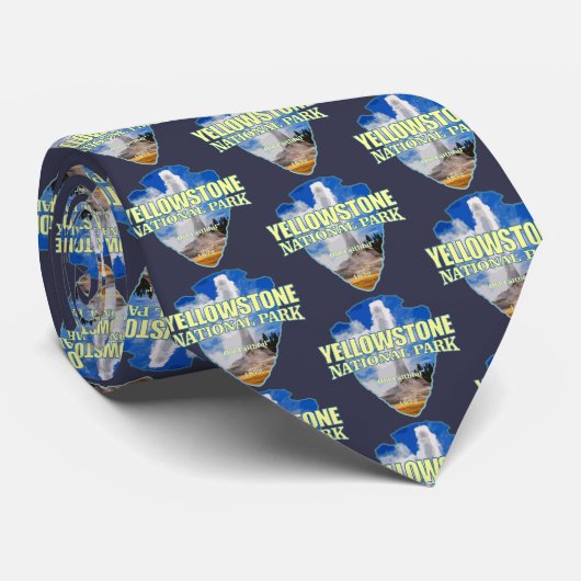 Cravate Yellowstone (flèche) (Roulé)