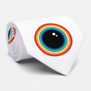 Cravate Yeux Arc-en-Ciel Cool