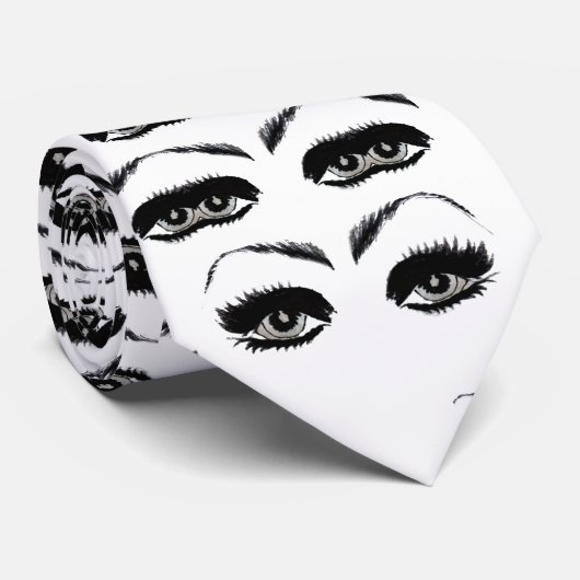 Cravate Yeux de l'espoir_ (Roulé)