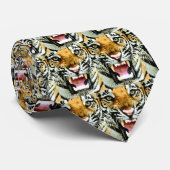 Cravate Yeux du tigre (Roulé)