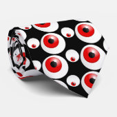 Cravate Yeux rouges (Roulé)