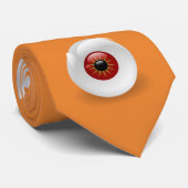 Cravate Yeux rouges par le magasinier (Roulé)