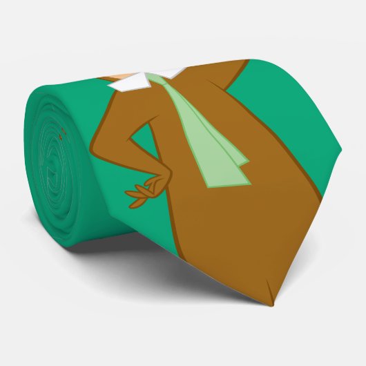 Cravate Yogi "Plus Intelligent Que L'Ours Moyen" (Roulé)